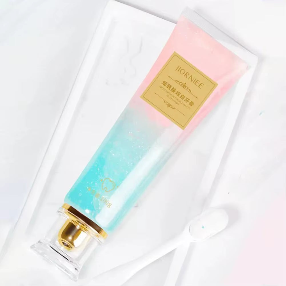 100G Dazzling White Toothpaste Fresh Breath Niacinamide Toothpaste Whitening Remove Breath to Remove Tooth to Bad Stains