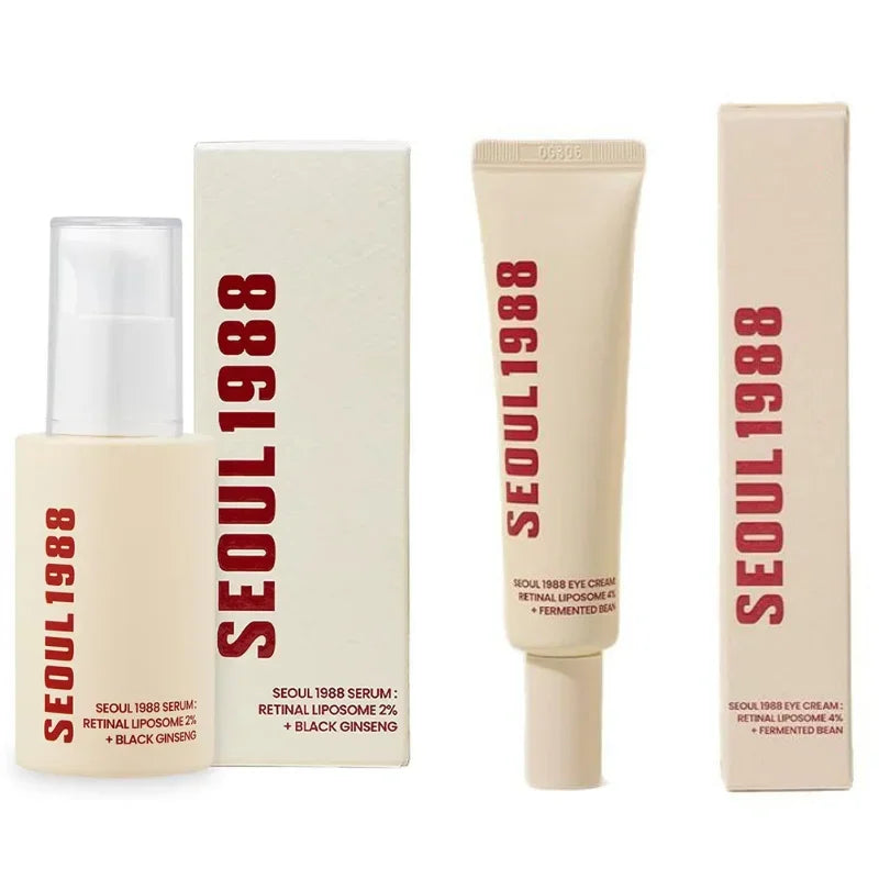 Seoul 1988 Eye Cream Gentle Moisturizing Lighten Fine Lines Essence Niacinamide Retinoic Acid Ginseng Essence Charm Eye Cream