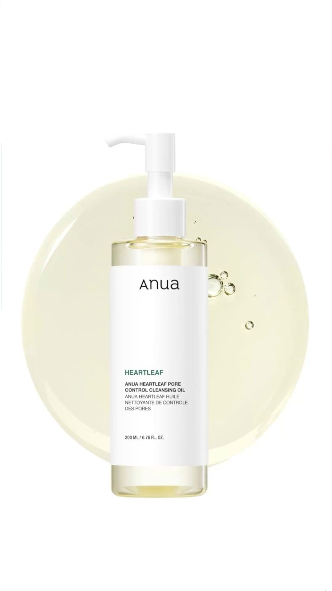 Korean Anua Skin Care Set Heartleaf 77% Toner Deep Cleansing Oil Remove Cosmetic Face Cleanser Skincare Products Original