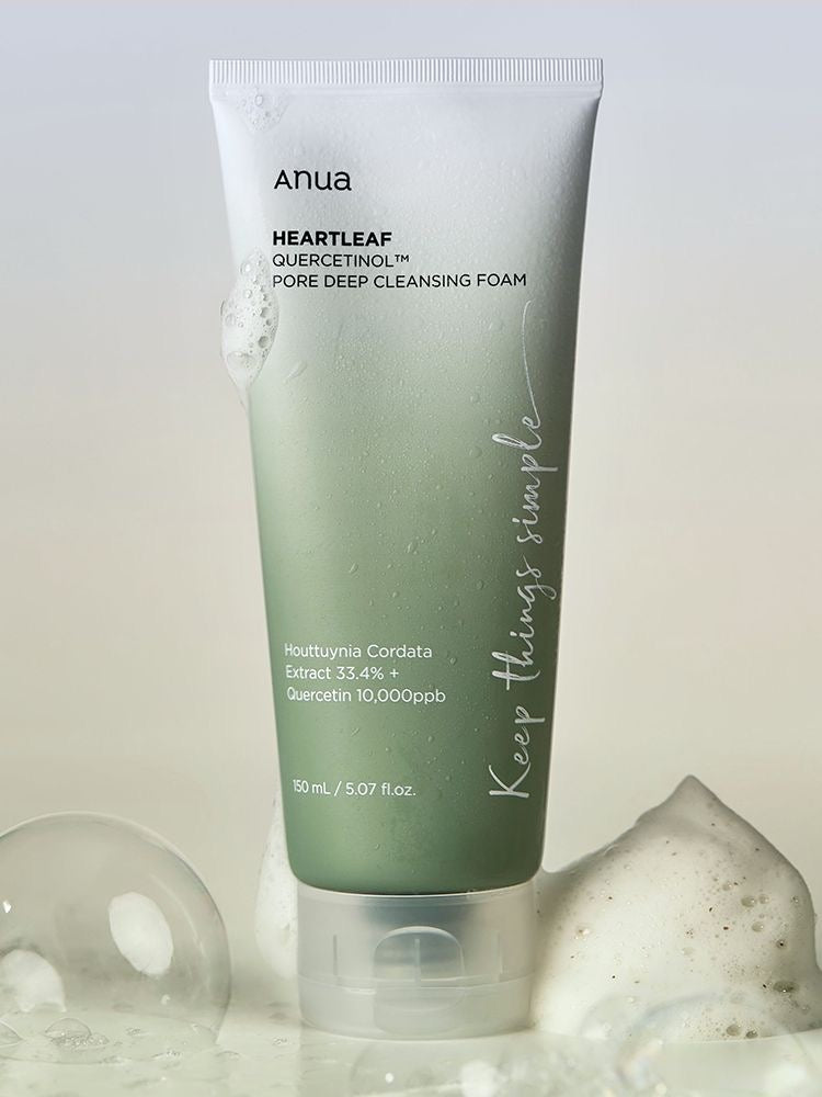 Korean Anua Skin Care Set Heartleaf 77% Toner Deep Cleansing Oil Remove Cosmetic Face Cleanser Skincare Products Original