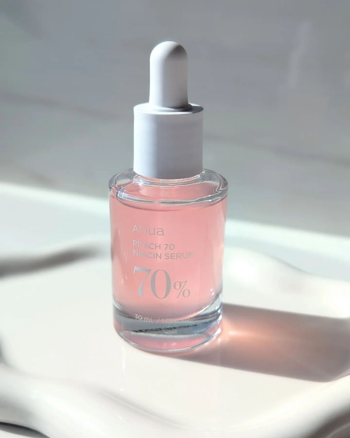 Anua Peach 70 Niacinamide Serum 30Ml, Moisturizing Facial Serum, Daily Cleansing Beauty, Korean Skincare