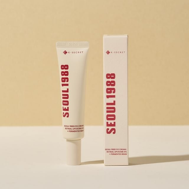 Seoul 1988 Eye Cream Gentle Moisturizing Lighten Fine Lines Essence Niacinamide Retinoic Acid Ginseng Essence Charm Eye Cream