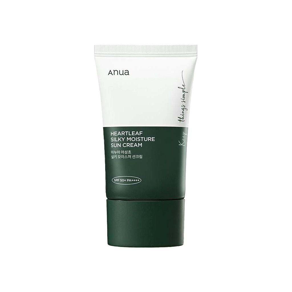ANUA Houttuynia Cordata Sunscreen Anti-Melting and Brightening Care, Soft and Moisturized Isolation 50Ml