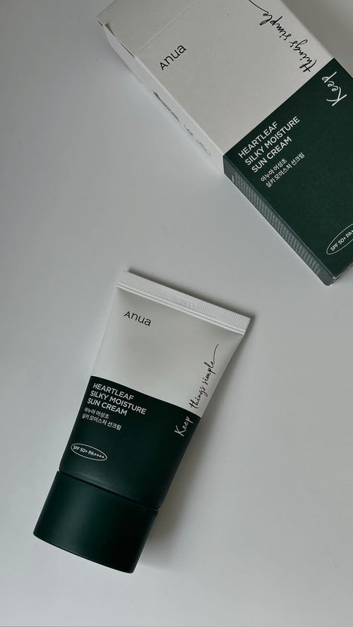ANUA Houttuynia Cordata Sunscreen Anti-Melting and Brightening Care, Soft and Moisturized Isolation 50Ml