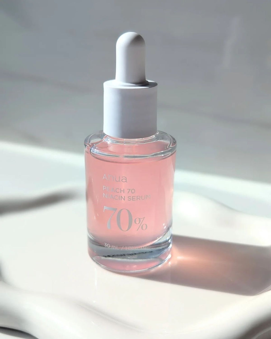 Anua Peach 70 Niacinamide Serum 30Ml, Moisturizing Facial Serum, Daily Cleansing Beauty, Korean Skincare